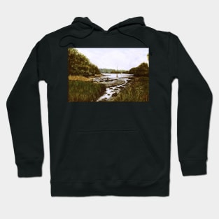 CREEK OFF THE RIVER DART, DITTIDHAM, DEVON Hoodie